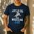I Dont Do That Keep Calm Things Im a Wrestling Dad Men's Casual T-Shirt Navy