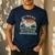 Don't Mess With Daddysaurus T Rex Daddy Saurus Dinosaur Men Men's Casual T-Shirt Navy
