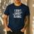 I Don't Shoot Blanks Dad Pregnancy Announcement T-Shirt Men's Casual T-Shirt Navy