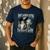 Don't Worry Kitten Daddy's Here Cool Alpha Wolf Meme Men's Casual T-Shirt Navy