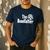 The Doodlefather Golden Doodle Dad Dog Goldendoodle Men's Casual T-Shirt Navy