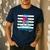 DreamWorks Trolls Dad Of The Birthday Boy Men's Casual T-Shirt Navy