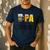 Drinking Opa Like A Regular Grandpa Much Cooler Beer Dad Men's Casual T-Shirt Navy