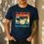 Drumming Basement Drum Set Drummer Rock Dad Grandpa Men's Casual T-Shirt Navy