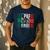 El Papa Mas Chingon Best Mexican Dad Men's Casual T-Shirt Navy