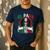 El Papa Mas Chingon Mexican Dad Husband Regalo Flag Men's Casual T-Shirt Navy