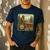Farmer Men Tractor Rancher Farm Dad Distressed Men's Casual T-Shirt Navy
