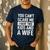 Father Dad Fun You Can´t Scare Me I Have Two Kids And A Wife Men's Casual T-Shirt Navy