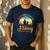 Father Daughter Fishing Partner For Life Retro Matching Dad Men's Casual T-Shirt Navy