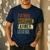 Father Husband Farmer Legend Vintage Dad Father's Day Men's Casual T-Shirt Navy
