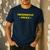Father For Men Thermostat Police Dad Men's Casual T-Shirt Navy