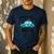 Father Son Daughter Daddy's Best Backup Father's Day Toddler Men's Casual T-Shirt Navy
