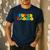 Fatherly Powers Unleashed Gamer Super Dad From Wife & Kids Men's Casual T-Shirt Navy