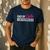 Father's Day Dad From Girl Outnumbered Men's Casual T-Shirt Navy