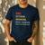 Fathers Day Dad Veteran Grandpa Great Grandpa Men's Casual T-Shirt Navy