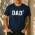 Father's Day Shirt Dad To The First Power Shirt Men's Casual T-Shirt Navy