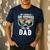 My Favorite Ski Buddies Call Me Dad For Ski Dad Men's Casual T-Shirt Navy