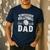 My Favorite Volleyball Player Calls Me Dad Fathers Day Sport Men's Casual T-Shirt Navy