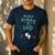 My First Birthday As a Dad Pregnancy Announcement Men's Casual T-Shirt Navy