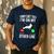 Fishing Dad Men Reel Cool Fish Bass Fishing Men's Casual T-Shirt Navy