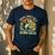 Fishing Father Day Tee Bruh Don't Be a Dumb Bass Dad Men's Casual T-Shirt Navy