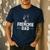 Frenchie Dad Lover Owner French Bulldog Father Daddy Papa Men Women Girls Kids Men's Casual T-Shirt Navy