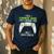 Gamer Dad Gaming Shirts Fathers Day Video Game Daddy Men's Casual T-Shirt Navy