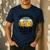 Garage Drinker Dad Vintage Beer This Is My Garage Drinking Men's Casual T-Shirt Navy