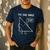 Geometry Shirts For Dads Who Love Math Father's Day Men's Casual T-Shirt Navy