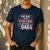 This Girl Loves Hunting With Her Dad Pink Deer Hunter Men's Casual T-Shirt Navy
