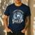 Goat Life Chose Me Rancher Farmer Goat Dad Goat Men's Casual T-Shirt Navy
