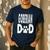 Goberian DAD Dog Owner Men Women Men's Casual T-Shirt Navy