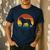 Golden Mountain Vintage Retro Mum Dad Dog Men Women Kids Men's Casual T-Shirt Navy Golden Mountain Vintage Retro Mum Dad Dog Men Women Kids Men's Casual T-Shirt Navy