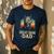 Great Dane Dad Vintage Men's Casual T-Shirt Navy