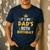 Happy Father Daddy 90 Years Old It's My Dad's 90th Birthday Men's Casual T-Shirt Navy