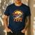 We Hooked The Best Papa Ever Fishing Dad Papa's Day Men's Casual T-Shirt Navy