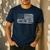 Host Dad Best Ever Flag Men's Casual T-Shirt Navy