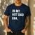 In My Hot Dad Era Adult Humor Saying Men's Casual T-Shirt Navy