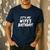 Humor Dad Husband It's My Wife's Birthday Men's Casual T-Shirt Navy