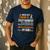 Humor Daddy Mommy Back Off I Have a Crazy Daughter Men's Casual T-Shirt Navy