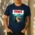 Humorous Paws Parody Cat Mouse For Cat Lover Cat Mom Cat Dad Men's Casual T-Shirt Navy