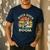 Hunting-Shirt Duck Boom Hunter Dad Grandpa Men Men's Casual T-Shirt Navy