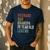 Husband Dad Grandpa 70 Year Old Legend 70th Birthday Men's Casual T-Shirt Navy