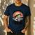 Id Rather Be Fishing Largemouth Bass Fish Dad Jokes Men's Casual T-Shirt Navy