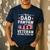 I'm A Dad Pawpaw And A Veteran Shirt Men Grandpa Fathers Day Men's Casual T-Shirt Navy I'm A Dad Pawpaw And A Veteran Shirt Men Grandpa Fathers Day Men's Casual T-Shirt Navy