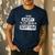 I'm Not Angry I'm Just Smiling In Scottish Dad Fun Scotland Men's Casual T-Shirt Navy