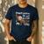 I'm Not Sleeping I'm Just Resting My Eyes Father's Day Dad Men's Casual T-Shirt Navy