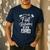 It's My First Birthday As A Dad Father Party Daddy Papa Men's Casual T-Shirt Navy