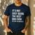 It's Not Easy Being The Best Dad Ever Fathers Day Dad Men's Casual T-Shirt Navy It's Not Easy Being The Best Dad Ever Fathers Day Dad Men's Casual T-Shirt Navy