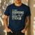 It's Not Hoarding If It's Hockey Sticks Tee Ice Hockey Dad Men's Casual T-Shirt Navy